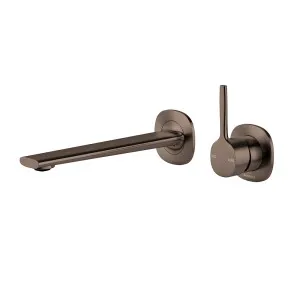 Phoenix Vask SwitchMix Wall Basin / Bath Mixer Set Pin Up (Complete Kit) Brushed Bronze by PHOENIX, a Bathroom Taps & Mixers for sale on Style Sourcebook