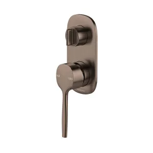 Phoenix Vask SwitchMix Shower / Bath Diverter Mixer (Complete Kit) Brushed Bronze by PHOENIX, a Bathroom Taps & Mixers for sale on Style Sourcebook