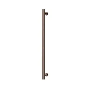 Phoenix Heated Towel Rail Round 800mm Brushed Bronze by PHOENIX, a Bathroom Fixtures for sale on Style Sourcebook