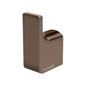 Phoenix Gloss Robe Hook Brushed Bronze by PHOENIX, a Shelves & Hooks for sale on Style Sourcebook