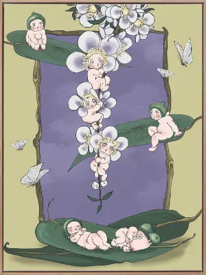 Garden Treasures Canvas Art Print by Urban Road, a Prints for sale on Style Sourcebook