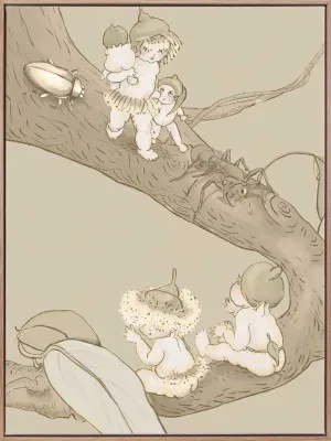 Tiny Travellers Canvas Art Print by Urban Road, a Prints for sale on Style Sourcebook