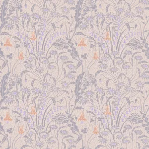 Foraging Flowers Lilac Wallpaper by Urban Road, a Wallpaper for sale on Style Sourcebook
