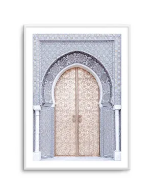 Blue Arch | Morocco by oliveetoriel.com, a Prints for sale on Style Sourcebook