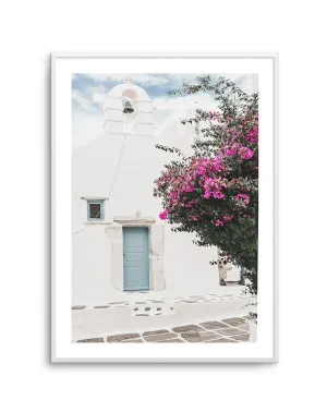 Old Mykonos Church by oliveetoriel.com, a Original Artwork for sale on Style Sourcebook