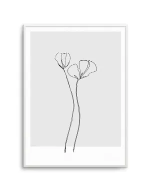 Poppy - Illustration by oliveetoriel.com, a Prints for sale on Style Sourcebook