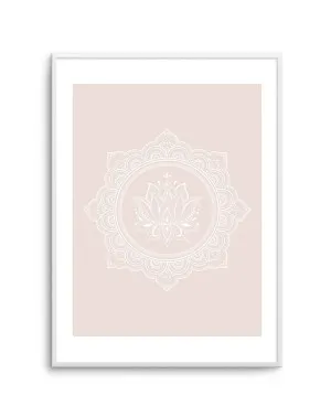 Bohemian Lotus | Mandala by oliveetoriel.com, a Prints for sale on Style Sourcebook