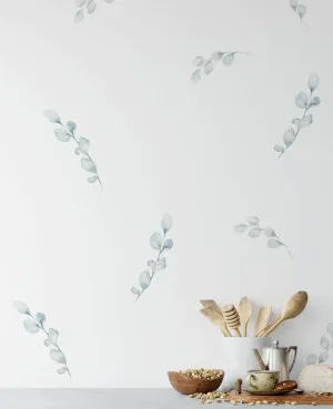 Eucalyptus Leaves Decal Set by oliveetoriel.com, a Wallpaper for sale on Style Sourcebook