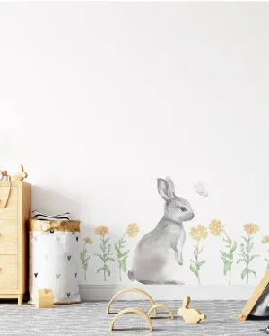 Little Garden Bunny Decal Set by oliveetoriel.com, a Kids Stickers & Decals for sale on Style Sourcebook
