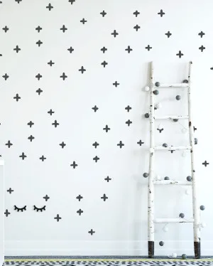 Plus Signs Decal Set by oliveetoriel.com, a Kids Stickers & Decals for sale on Style Sourcebook