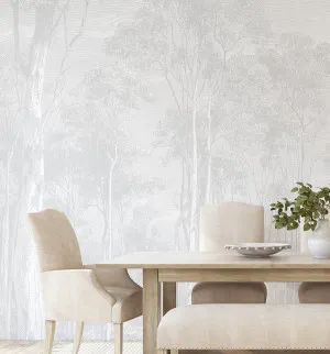 Eucalyptus Trees Wallpaper Mural by oliveetoriel.com, a Wallpaper for sale on Style Sourcebook
