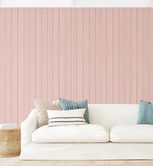 Tongue & Groove Wood Panel Wallpaper | Pure Romance by oliveetoriel.com, a Wallpaper for sale on Style Sourcebook