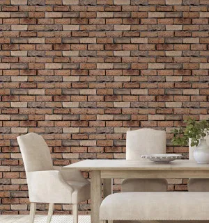 Red Brick Wallpaper by oliveetoriel.com, a Wallpaper for sale on Style Sourcebook