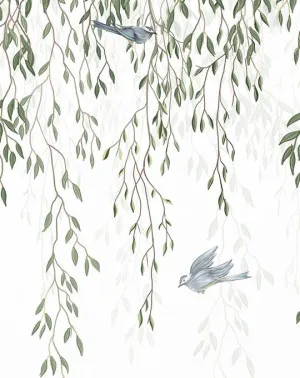 Under the Willow Wallpaper Mural by oliveetoriel.com, a Wallpaper for sale on Style Sourcebook