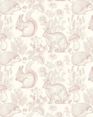 Woodland Folk Wallpaper by oliveetoriel.com, a Wallpaper for sale on Style Sourcebook