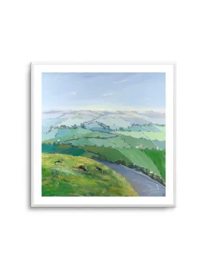 As Far as the Eye can See Winter by Meredith Howse by oliveetoriel.com, a Prints for sale on Style Sourcebook