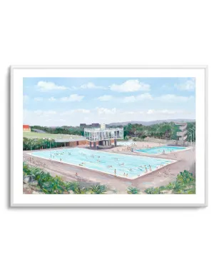 Centenary Pool Vintage by Meredith Howse by oliveetoriel.com, a Prints for sale on Style Sourcebook