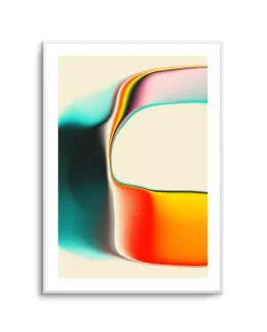 Vibrant Gradient Flow by Jazzberry Blue by oliveetoriel.com, a Prints for sale on Style Sourcebook