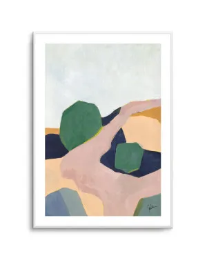 Hillside Geometry 3 by Jan Weiss by oliveetoriel.com, a Prints for sale on Style Sourcebook