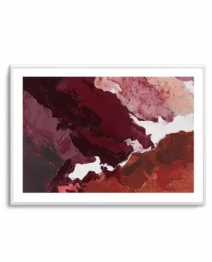 Burgundy Horizon II by oliveetoriel.com, a Prints for sale on Style Sourcebook