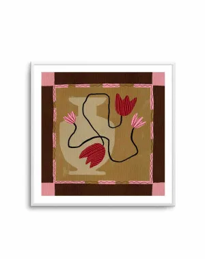 Out of Vase Blooms 4 by Shatha Al Dafai by oliveetoriel.com, a Prints for sale on Style Sourcebook