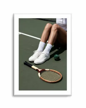 Down At The Tennis Royale by oliveetoriel.com, a Prints for sale on Style Sourcebook