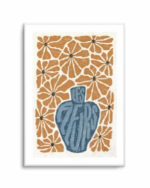 Les Fleurs l by Julie Celina by oliveetoriel.com, a Prints for sale on Style Sourcebook