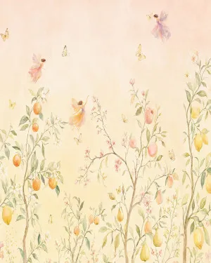 Secret Fairy Orchard Wallpaper Mural by oliveetoriel.com, a Wallpaper for sale on Style Sourcebook