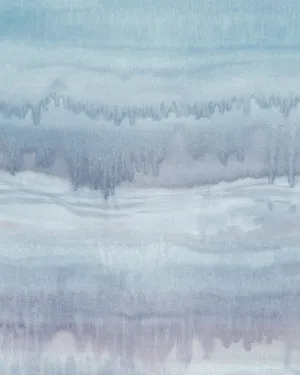 Mineral Fade Panoramic Painted Mural in Blue Wallpaper by oliveetoriel.com, a Wallpaper for sale on Style Sourcebook