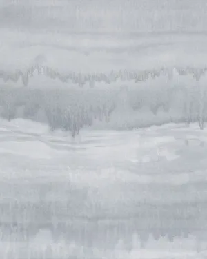 Mineral Fade Panoramic Painted Mural in Grey Wallpaper by oliveetoriel.com, a Wallpaper for sale on Style Sourcebook