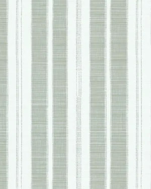 Stripe Weave in Sage Green Wallpaper by oliveetoriel.com, a Wallpaper for sale on Style Sourcebook