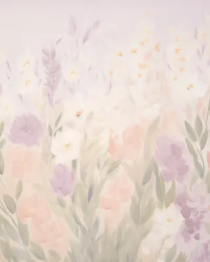 Floral Fairytale Wallpaper Mural by oliveetoriel.com, a Wallpaper for sale on Style Sourcebook