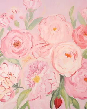 Watercolour Garden Wallpaper Mural by oliveetoriel.com, a Wallpaper for sale on Style Sourcebook