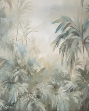 Misty Jungle Wallpaper Mural by oliveetoriel.com, a Wallpaper for sale on Style Sourcebook