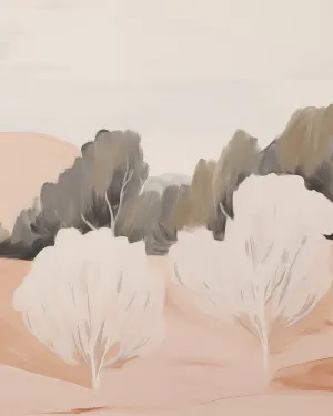 Pastel Prairie Wallpaper Mural by oliveetoriel.com, a Wallpaper for sale on Style Sourcebook
