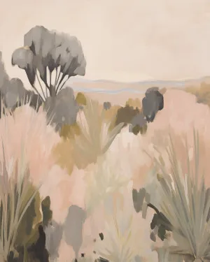 Blushing Valley Wallpaper Mural by oliveetoriel.com, a Wallpaper for sale on Style Sourcebook