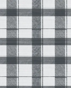 Vintage Varsity Plaid Wallpaper by oliveetoriel.com, a Wallpaper for sale on Style Sourcebook