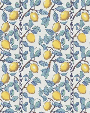 Amalfi Limone Wallpaper by oliveetoriel.com, a Wallpaper for sale on Style Sourcebook