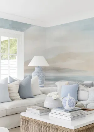 Horizon Mist Wallpaper Mural by oliveetoriel.com, a Wallpaper for sale on Style Sourcebook