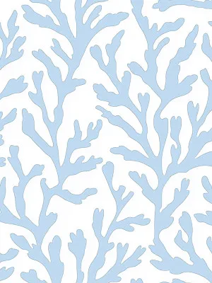 Bal Harbour Light Blue Wallpaper by oliveetoriel.com, a Wallpaper for sale on Style Sourcebook