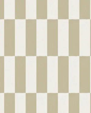 Cabarita Check in Olive Green Wallpaper by oliveetoriel.com, a Wallpaper for sale on Style Sourcebook