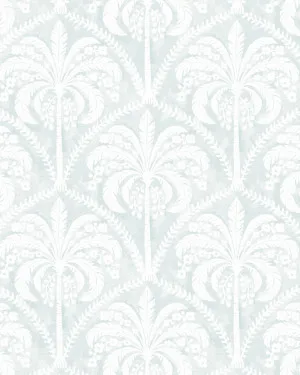 Priano Palms in Aqua Wallpaper by oliveetoriel.com, a Wallpaper for sale on Style Sourcebook