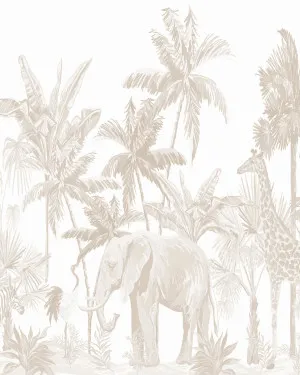 Jungle Animal Safari Wallpaper by oliveetoriel.com, a Wallpaper for sale on Style Sourcebook