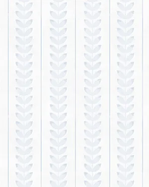 Hamptons Luxe Stripe in Light Blue Wallpaper by oliveetoriel.com, a Wallpaper for sale on Style Sourcebook