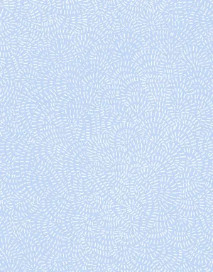 Bronte in Light Blue Wallpaper by oliveetoriel.com, a Wallpaper for sale on Style Sourcebook