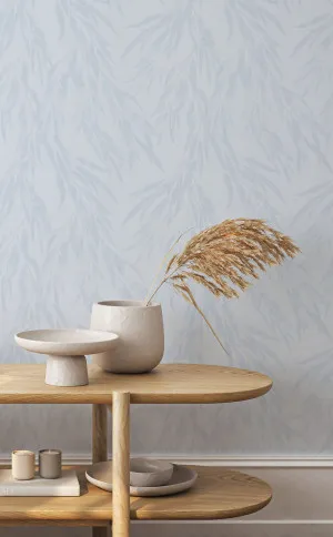 Eucalyptus Leaves in Light Blue Wallpaper by oliveetoriel.com, a Wallpaper for sale on Style Sourcebook