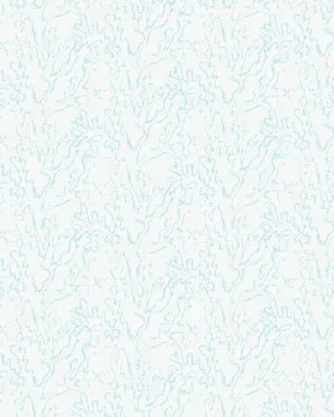 Hamptons Coral in Light Blue Wallpaper by oliveetoriel.com, a Wallpaper for sale on Style Sourcebook
