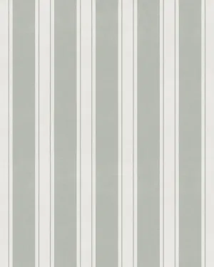 Country Stripe Eucalyptus Green Wallpaper by oliveetoriel.com, a Wallpaper for sale on Style Sourcebook