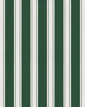 Country Stripe Dark Green Wallpaper by oliveetoriel.com, a Wallpaper for sale on Style Sourcebook