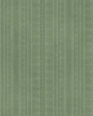 Hanna Stripe Dark Green Wallpaper by oliveetoriel.com, a Wallpaper for sale on Style Sourcebook